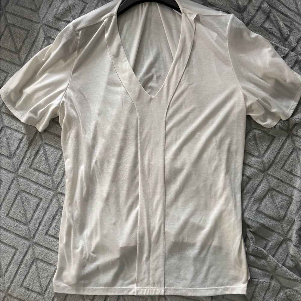 Liz clayborne soft white t shirt XL